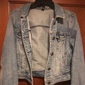American eagle denim jacket coat NWOT
